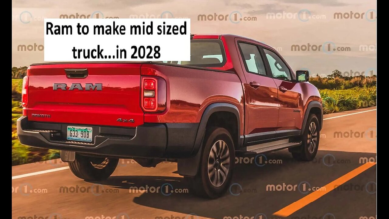 Ram to make mid sized pickup for the US........in 2028
