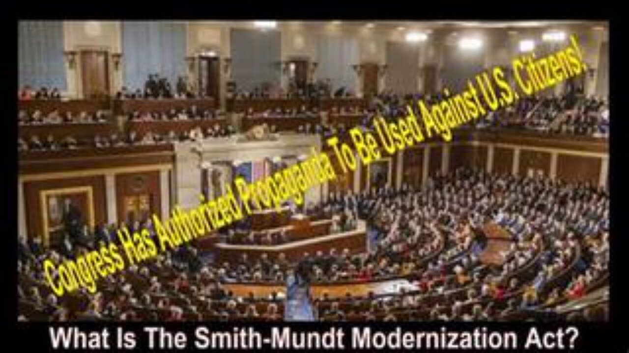 The Obama Administration & The Nullification of The Smith-Mundt Act of 1948