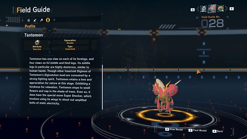 tentomon all digivolution/de-digivolution/profile Digimon Story Time Stranger