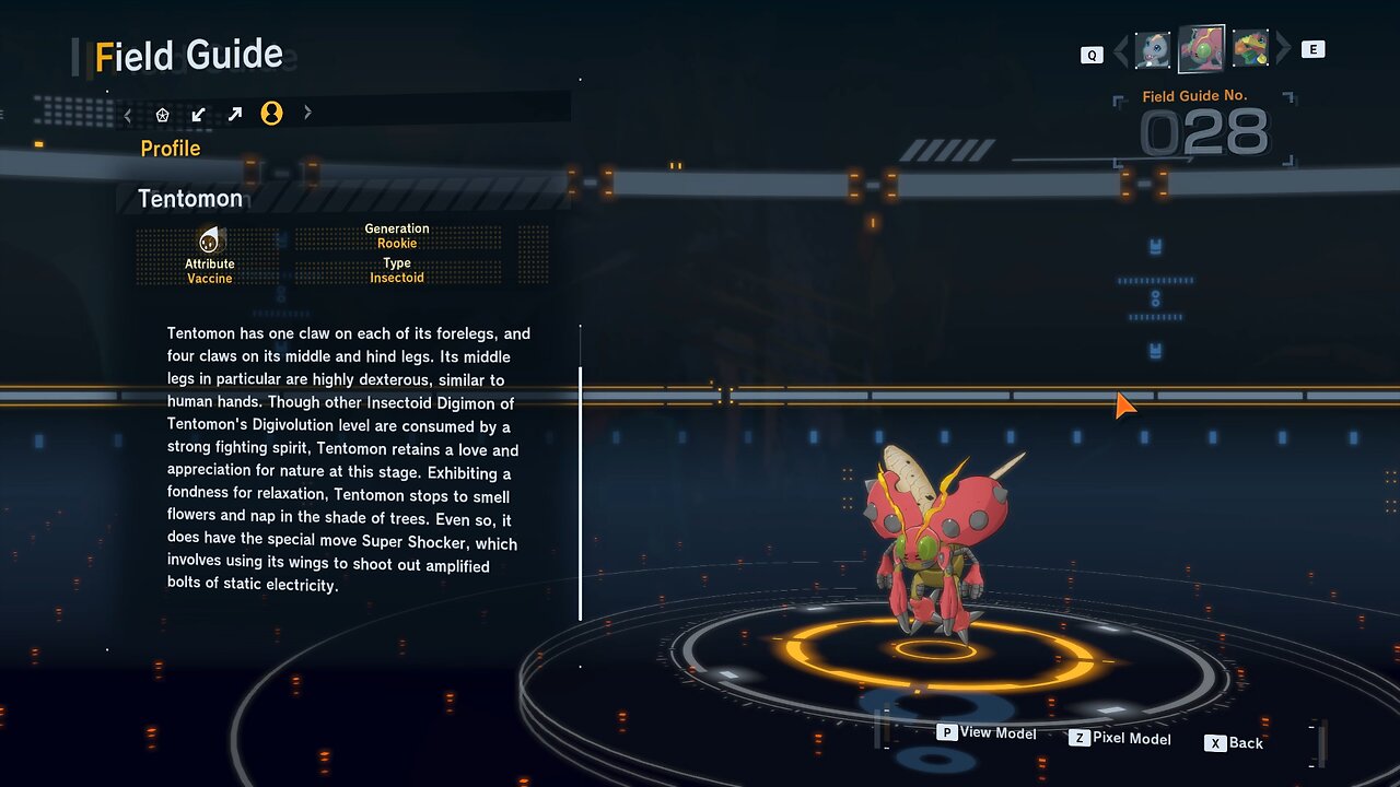 tentomon all digivolution/de-digivolution/profile Digimon Story Time Stranger