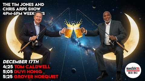The Tim Jones and Chris Arps Show 12.17.2025 Tom Caldwell | Duvi Honig | Grover Norquist