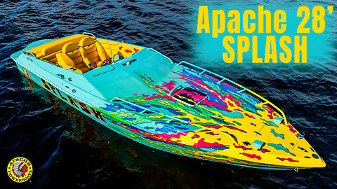 Unveil the Art of Speed: Apache 28' Splash