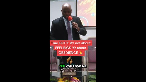 Faith is obedience to God!