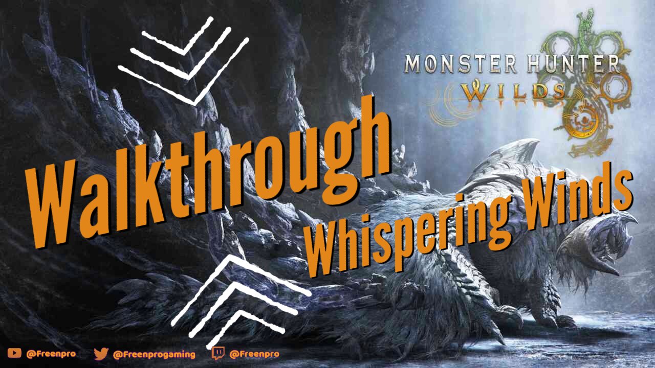 🔴Live - Monster Hunter Wilds Walkthrough: Whispering Winds Part 2