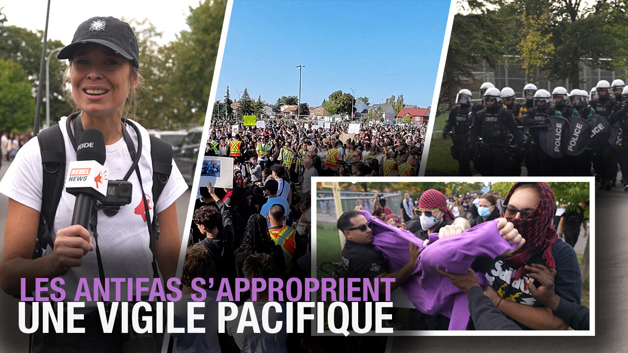 L’extrême gauche radicale Antifa détourne une veillée pour un adolescent tué par la police