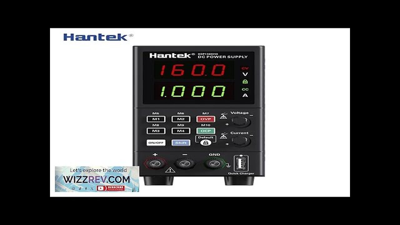 Hantek HDP1160V4S DC Power Supply Four-Digit Display Versatile USB Charging Over Protection Review