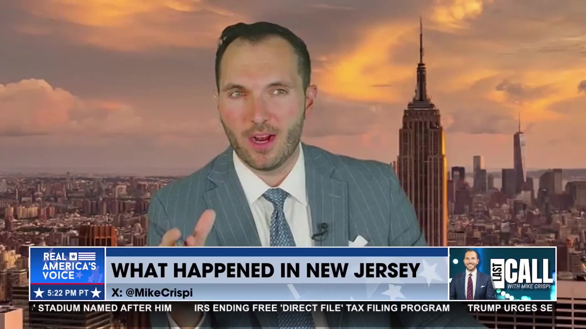 WHAT HAPPENED IN NEW JERSEY?