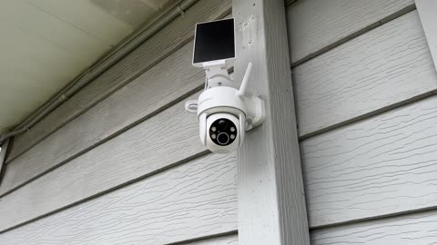 Overview ZUMIMALL 2K Solar Security Camera