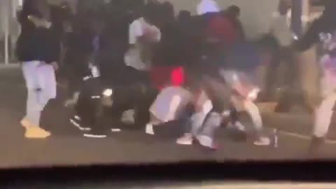Over 20 blacks beat and rob a white man. If it had happened the other way around,