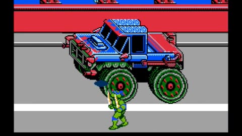 TMNT III: Slash Miniboss Battle