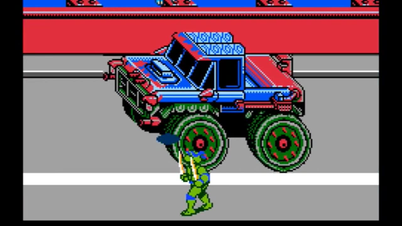 TMNT III: Slash Miniboss Battle