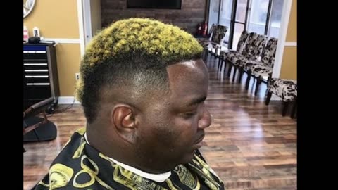 BOZO AND THE BLONDE MOHAWK : WHEN GROWN MEN START TO FOLLOW TRENDS SET BY THE YOUTH