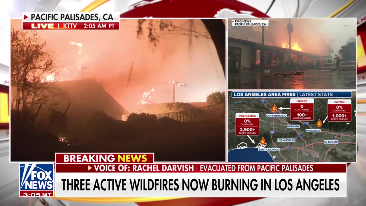 LA resident TEARS into mayor for overseas trip as wildfires rage