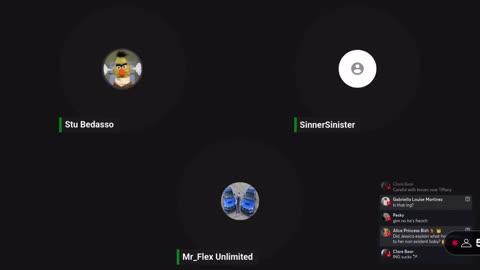 Flex shows Granny Fanny his work #slothpig