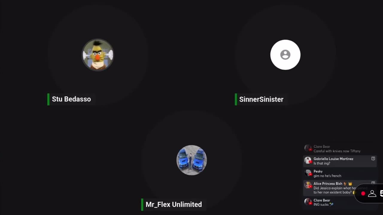 Flex shows Granny Fanny his work #slothpig