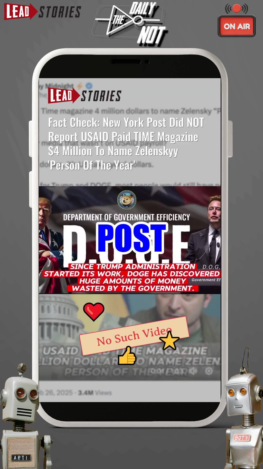 The Daily NOT - A show about what didnt happen today. Episode 378.