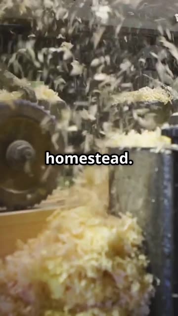 🧪 Sawdust + Wax = Genius Homestead Trick 🔥