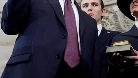 Trump Satan Doesnt Place Hand On Bible Swearing In