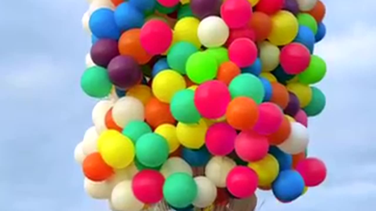 How many balloons can make a store fly 😂 Mr.beast