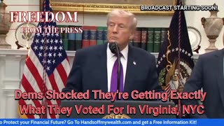 Dems Shocked They're Getting Exactly What They Voted For In Virginia, NYC