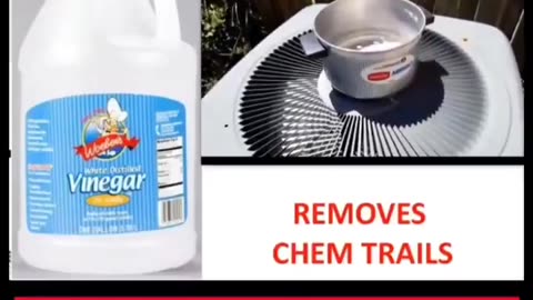 Help to clear chemtrails with vinegar and copper wire. 👌