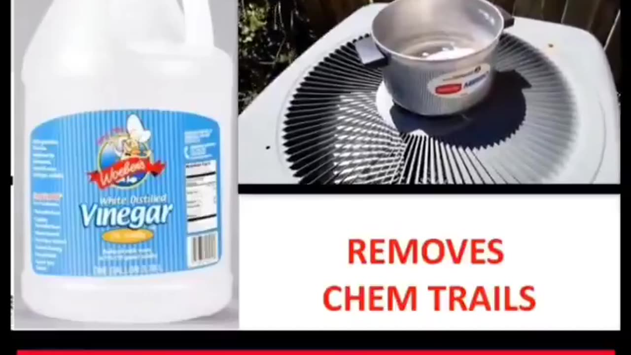 Help to clear chemtrails with vinegar and copper wire. 👌
