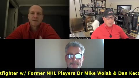 Patriot Streetfighter w/ Ret. NHL Players Dan Keczmer & Neurosurgeon Dr. Mike Wolak