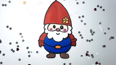 🎅❄️🧙‍♂️✨ Gnome in Red Hat • Cozy Kawaii Holiday Vibes 🎅❄️