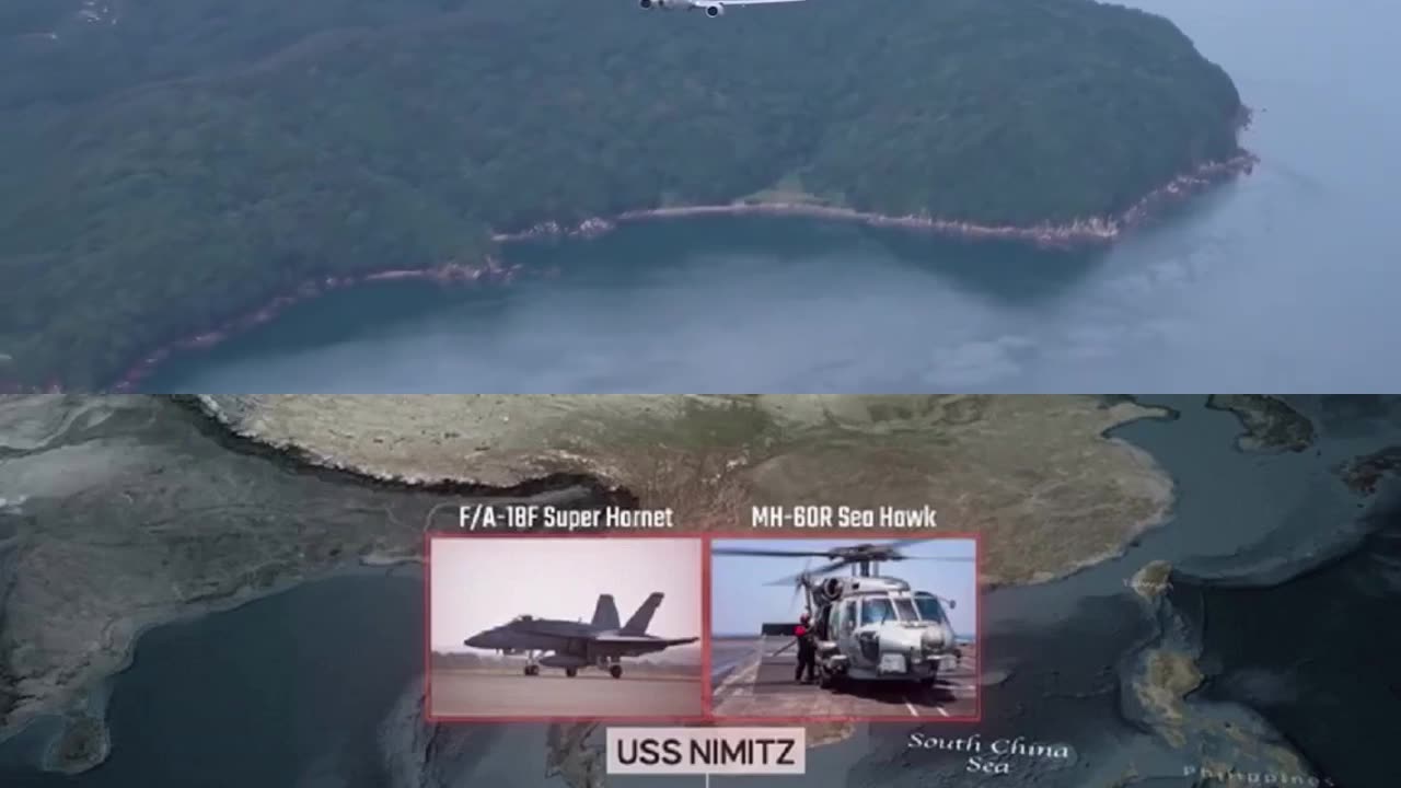 ? US Militry Fghter Jet & Helicopter Crash into S China Sea within 30min of each other - all crew members rescued ~ by Mid-day News 10.27.25