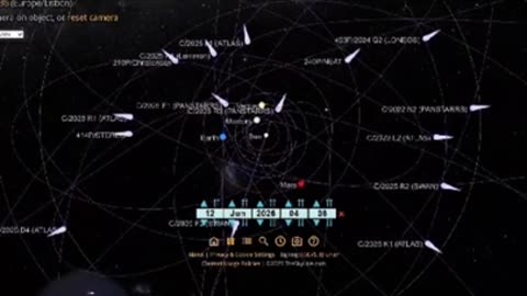 More strange activity happening around 3i Atlas with at least 17 new comets in our solar system 🤔👀