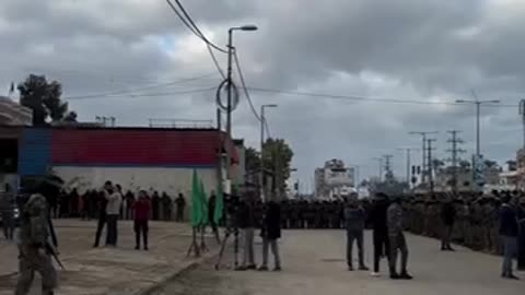 Hamas is getting ready to hand over the hostages this morning