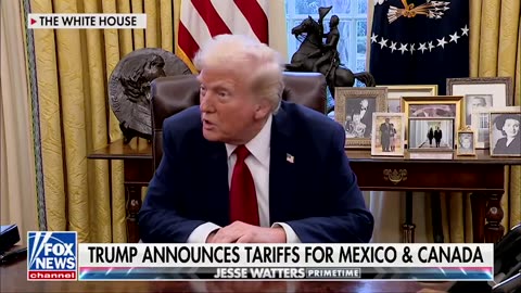 Jesse Watters about President Trump's EO's.