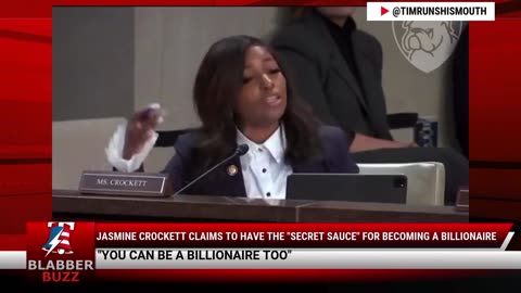 Jasmine Crockett Claims To Have The "Secret Sauce" For Becoming A Billionaire