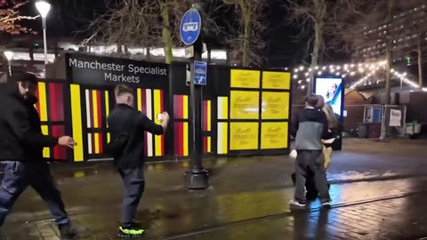 illegal migrants viciously beat "trans" people for dressing like women.