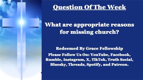 Invite To The LIVE Question Of The Week