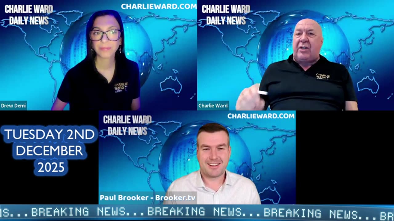 DAILY NEWS WITH CHARLIE WARD, PAUL BROOKER & DREW DEMI TUESDAY 2ND DECEMBER