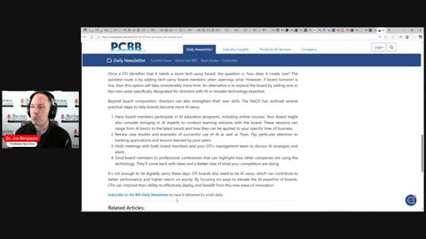 How can bank board's better deal with AI?