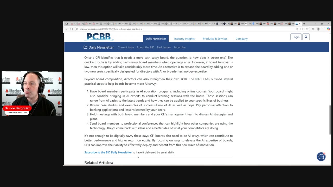 How can bank board's better deal with AI?