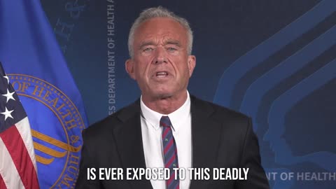 HHS Chief RFK Jr: Now that America has removed mercury from all vaccines...