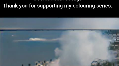 Bouncing Bomb Almost Strikes Cameraman #ColourisedHistory