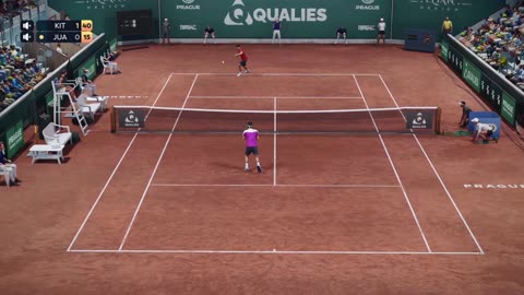 (PS5) Tennis World Tour 2 Online Match #3 [Federer vs Federer]