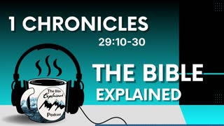 1 Chronicles 29:10-30 - The Holy Spirit Teaches Us How to Pray