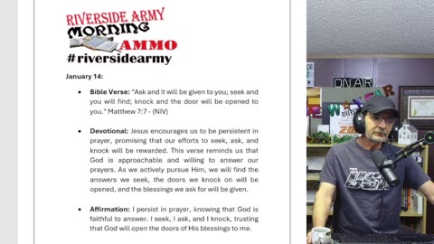 Riverside Morning Ammo Daily Devotional 1.14.25