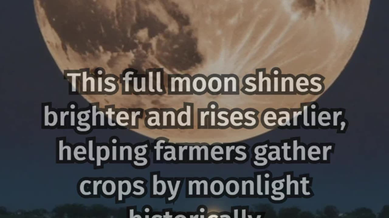 Why 2025 s Harvest Moon is a Rare October Full Moon