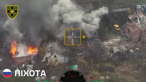 Russian Motorcide Squad Trys to Advance Under Cover of Fog(Dozens Wiped Out)