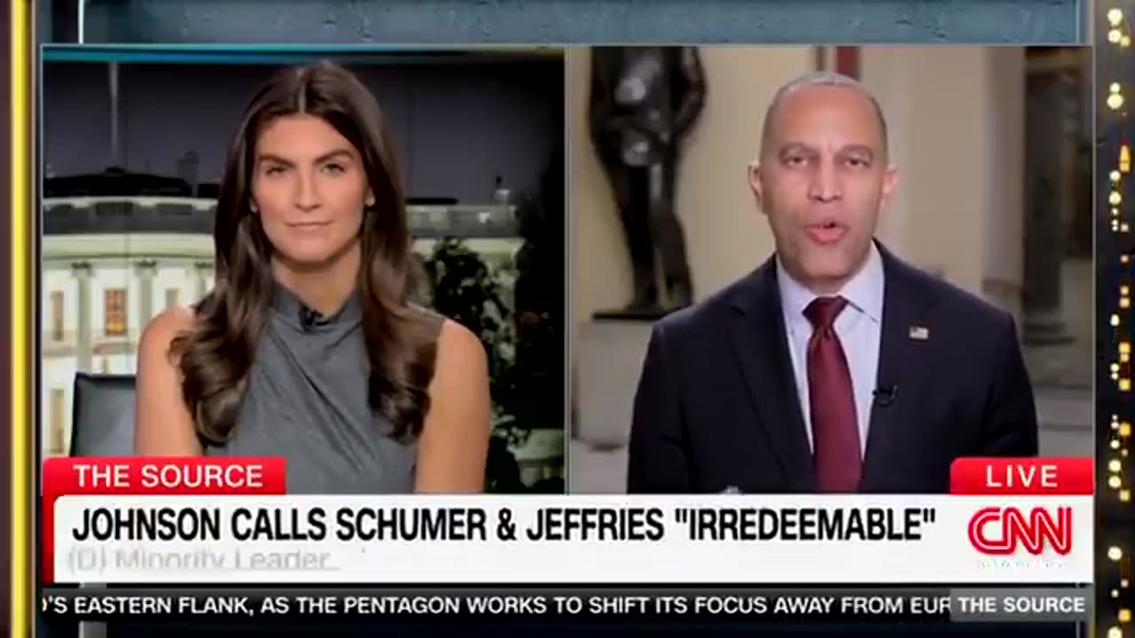 📌EVEN CNN CALLS OUT JEFFRIES HYPOCRISY: WATCH