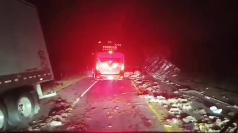 Video: Conductor murió tras choque de tractomula en Santander