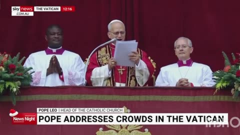 ‘A Christmas of Peace’: Pope Leo Celebrates First Vatican Christmas