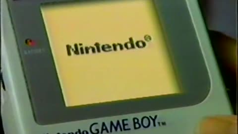 Nintendo Gameboy First Commercial 1989
