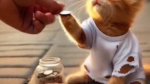 Poor Cat Was Mocked By Friends For Not Having Nice Toys